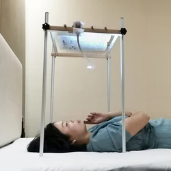 watchUP Reading Stand in bed /  Book stand lying Down flat on back reading book rests  holders Bracket for Ipad for lazy person