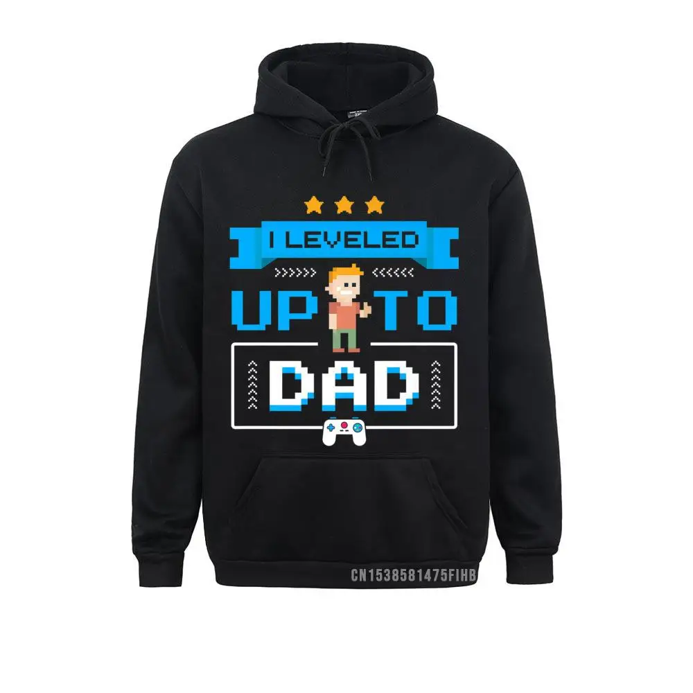 

Dad Gamer Gifts Funny First Time Dad Pregnancy Announcement England Style Hoodies Men's Sweatshirts Design Hoods Funky