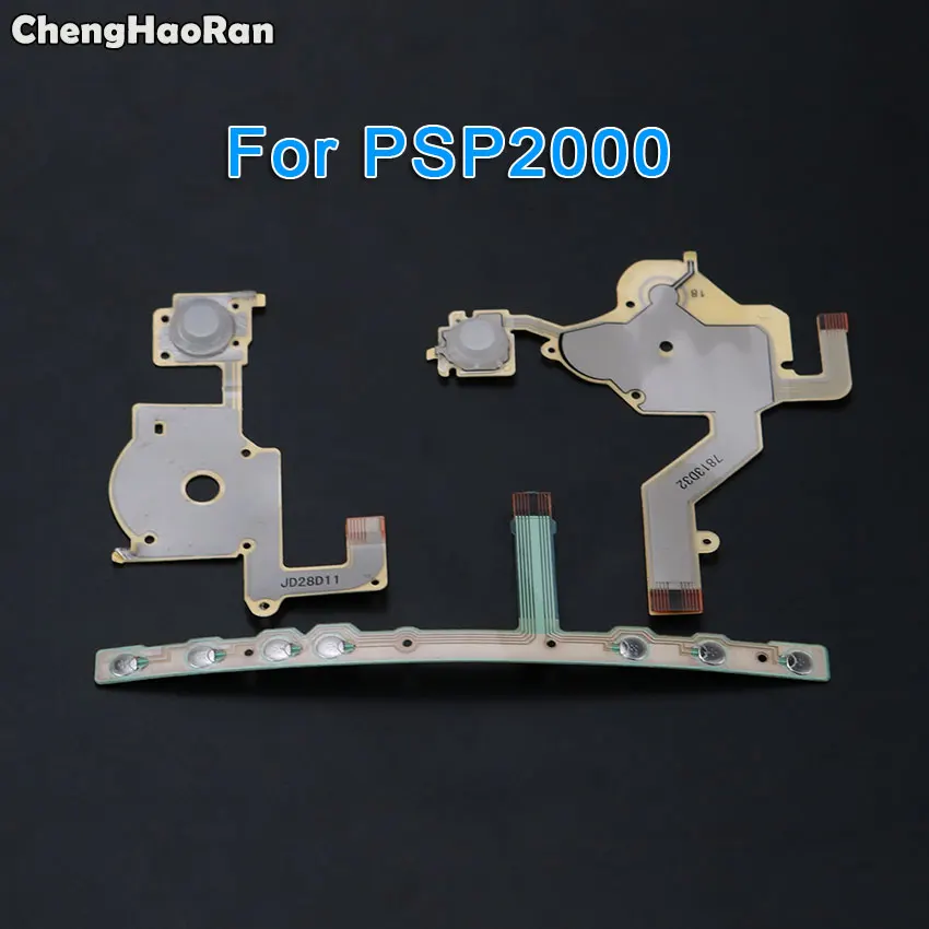 ChengHaoRan For Sony PSP 2000 PSP2000 Cable Replacement Direction Cross Button L R Left Key Volume Right Keypad Flex Cable