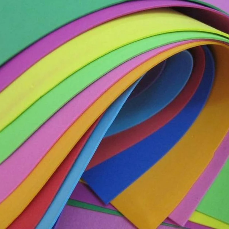 EPP 1 Mm Thickness 50 * 50 Cm EVA Foam Paper Sponge Foam KraFt PaPer Foamiran for DIY NeedLework Handcraft Flower