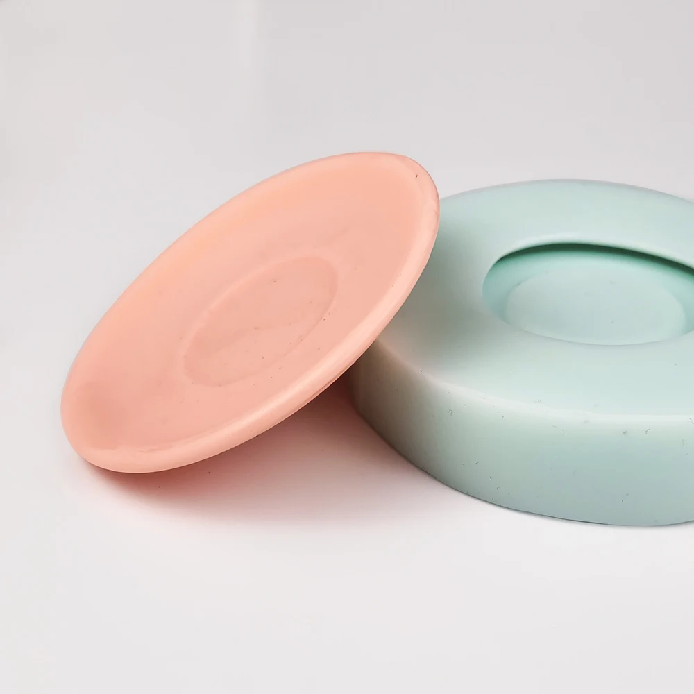 PRZY-Silicone Coaster Mould, Coffee Cup Base, Soap Molds, Fondant Soap Molds, Handmade Mold, Clay Resin Candle Mould