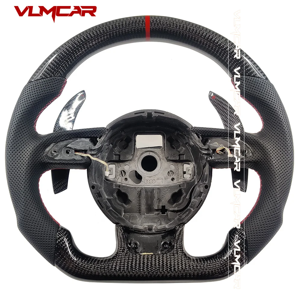 

Custom Carbon Fiber Steering Wheel For AUDI A4 S4 RS4 RS5 A5 S5 A6 S6 RS6 A7 S7 RS7