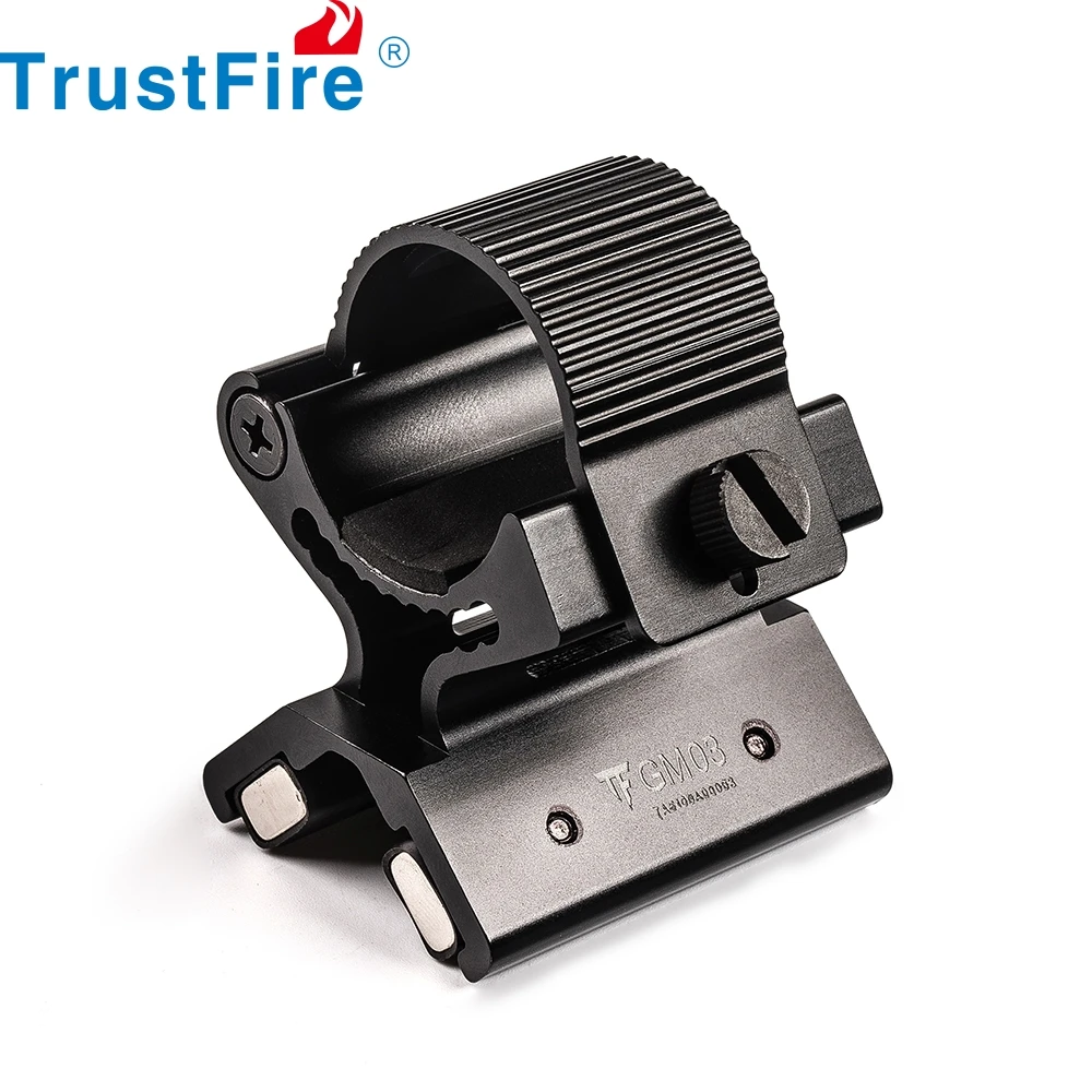 TrustFire GM03 Magnet Flashlight Mount Holder Universal Force Magnetic Gun Mount for Hunting Tactical Torch Lamp