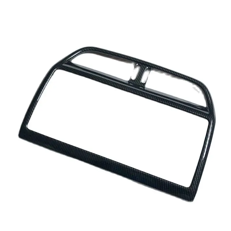 2016/17/18 For Jaguar XE XFL F-PACE Car Central Console Control Panel Cover Trim ABS Carbon Fibre Auto Interior Accessories 1pcs