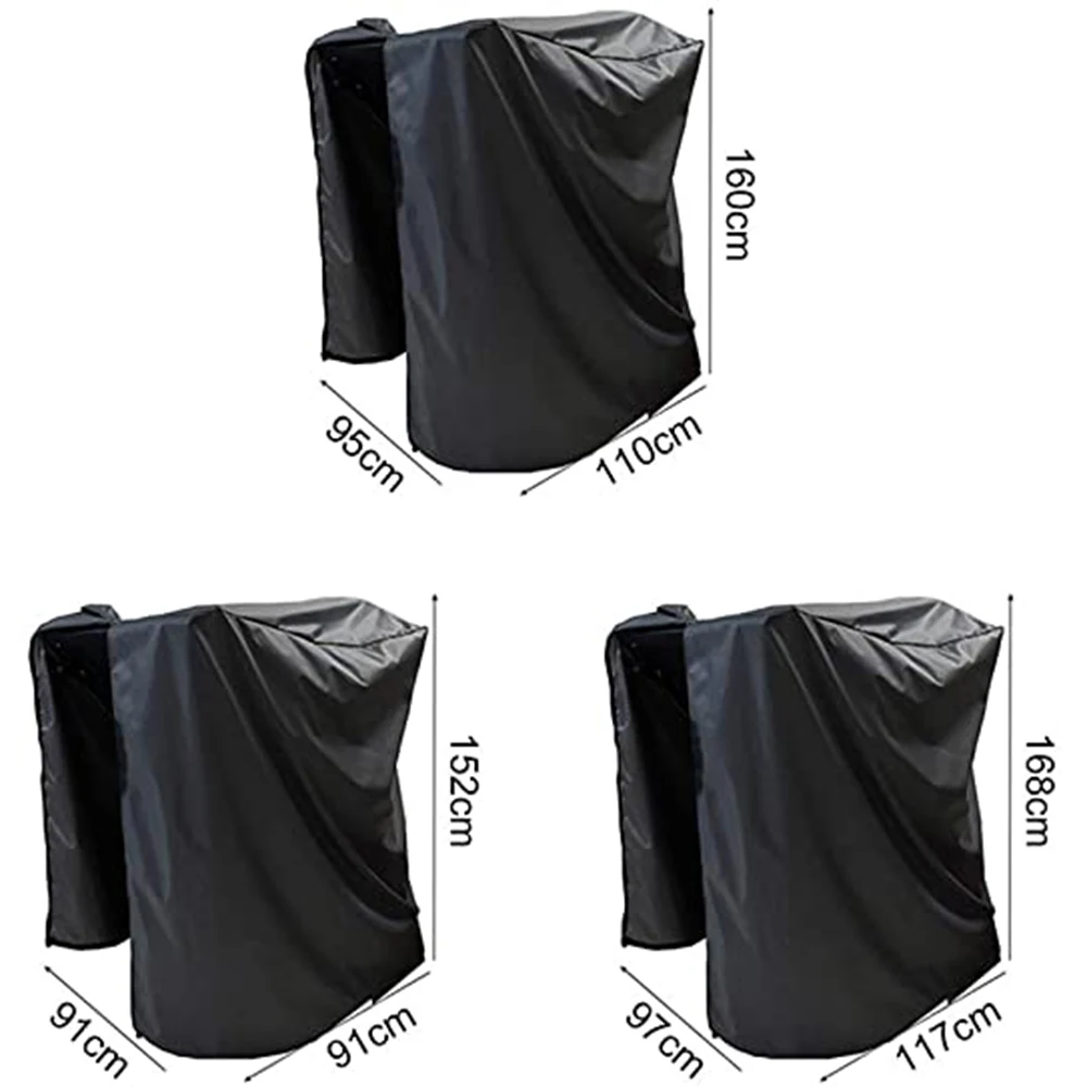 New Treadmill Cover, Folding Treadmill Cover, Dustproof and Waterproof Cover, Oxford Cloth Waterproof Sunscreen Cover(Black)