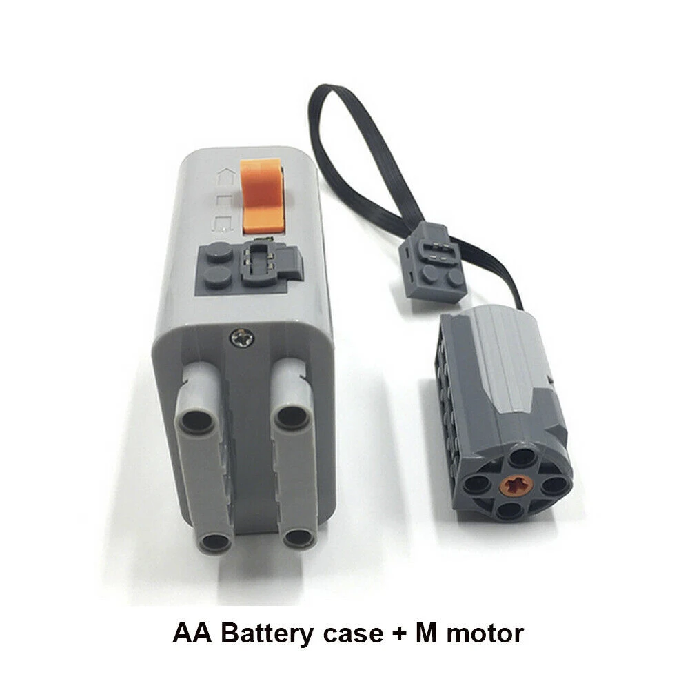 84 pezzi per funzioni di alimentazione parti MOC 5M-C Set di auto Robot fai da te M-Motor Battery Box compatibile con Legoeds 8883 8881 Building Blocks