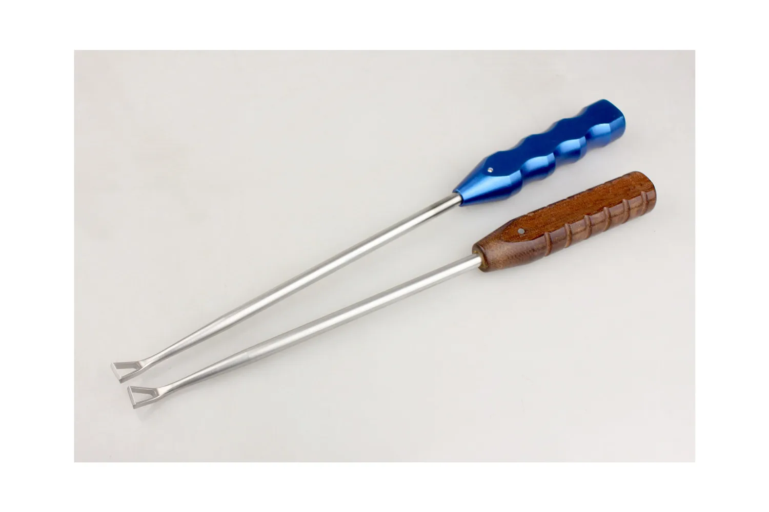 

medical spine lumbar intervertebral disc scraper triangular Spatula spoon elbow reamer fusion cage scalpel Orthopedic instrument