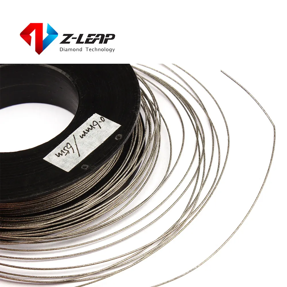 Z-LEAP อเนกประสงค์เครื่องมือตัดเพชรใบเลื่อยสายไฟ1.0มม.1มม.Electroplating,แก้วหิน,หินอ่อนหินแกรนิต