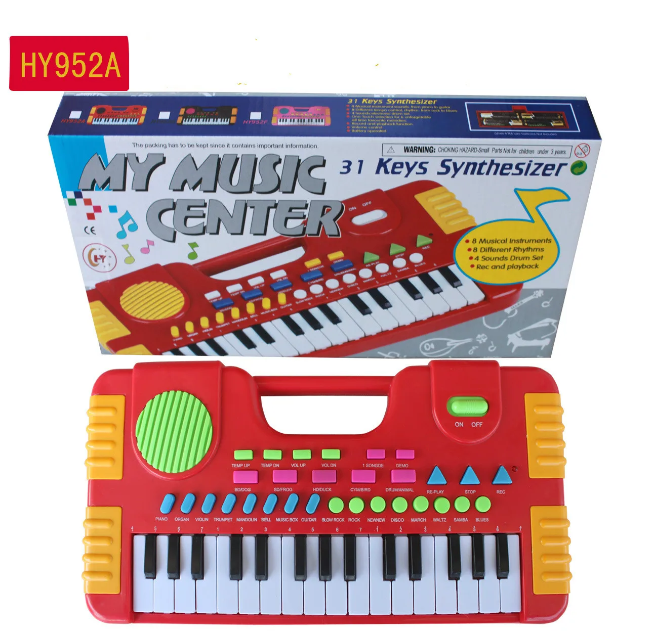 

31 Keys Kids Baby Musical Toys Children Musical Portable Instrument Electronic Piano keyboard Educational Toys For Girl