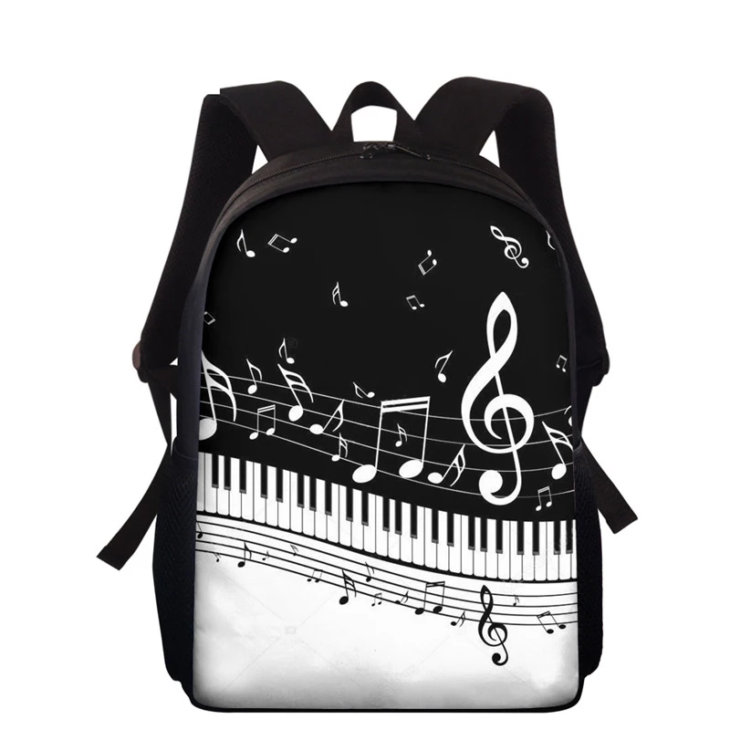 

School Bags For Boys Girls Child Schoolbag Cute Music Note Print Student Book Bags for Kids Preschool Bookbag Mochilas