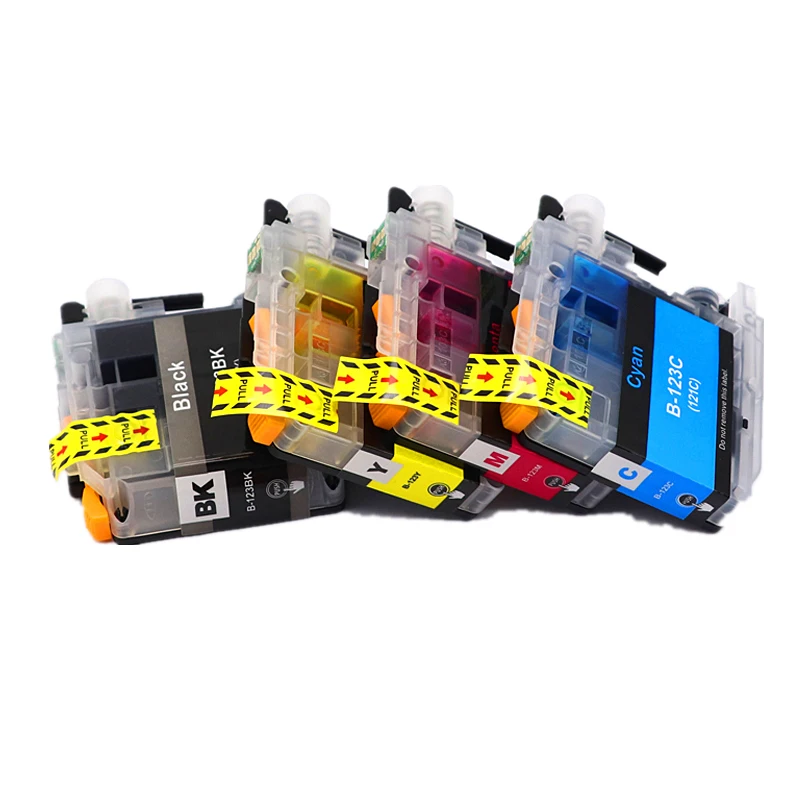 HTL For Brother LC123 LC-123 LC123XL Compatible Ink Cartridge For MFC-J650DW MFC-J6720DW MFC-J6520DW DCP-J4110DW DCP-J132W