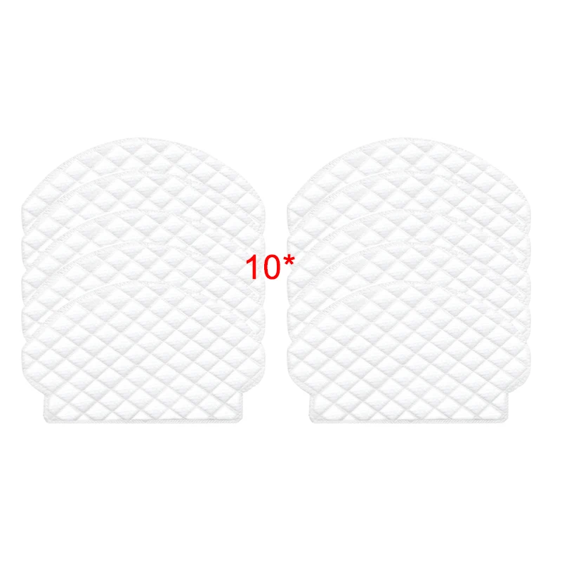 Ecovacs deebot ozmo 950 920 905用ロボット掃除機ラグ,使い捨てモップクロス,モップクロス,交換部品,1*2*3