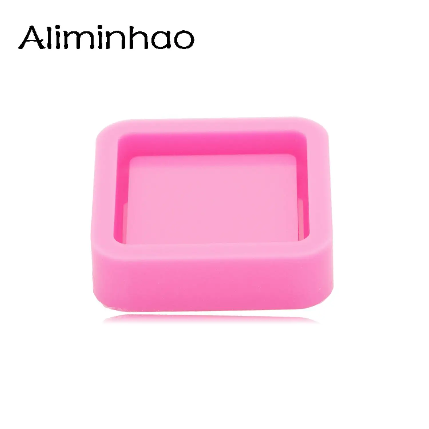 DY1196 3cm Square/Circle Shaker Resin Mold | Picture Photo Mold | Shiny Silicone Mold for Resin Craft | Backed Shakers