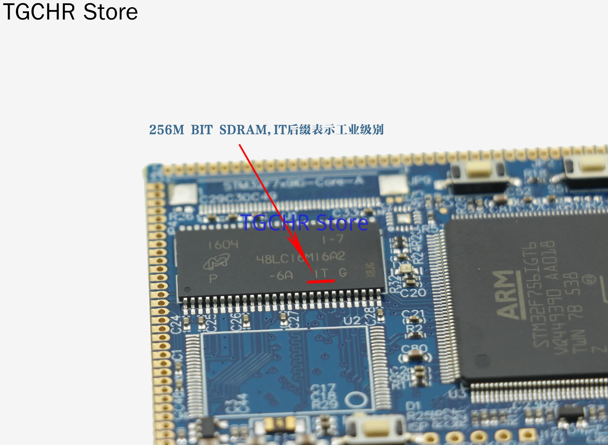 Mini STM32F756IG płyta główna Cortex-m7 rdzeń z SDRAM i własnym szyfrowaniem sprzętowym
