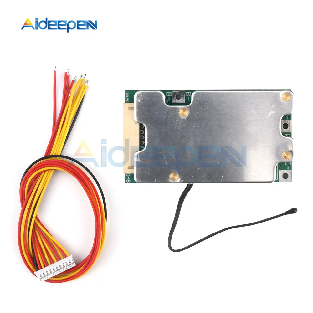 

10S 36V 30A Li-ion Protection Board Cell Lithium 18650 Battery Protection BMS PCB Board With Balance for Electric Car Inverter