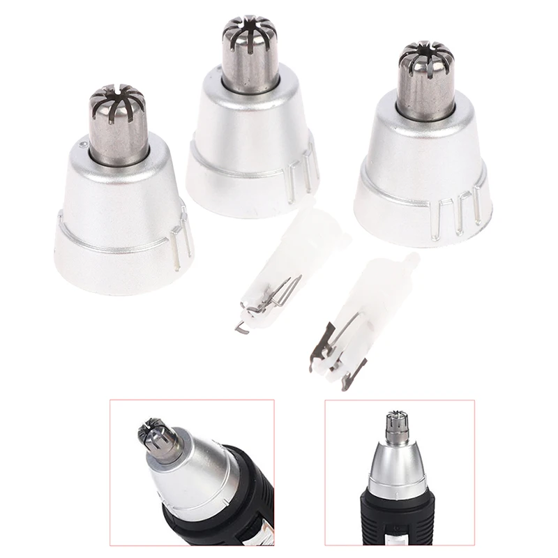 2/5 Pcs Shaving Razor Blade Head For Men Shaver Replacement Nose Trimmer Head