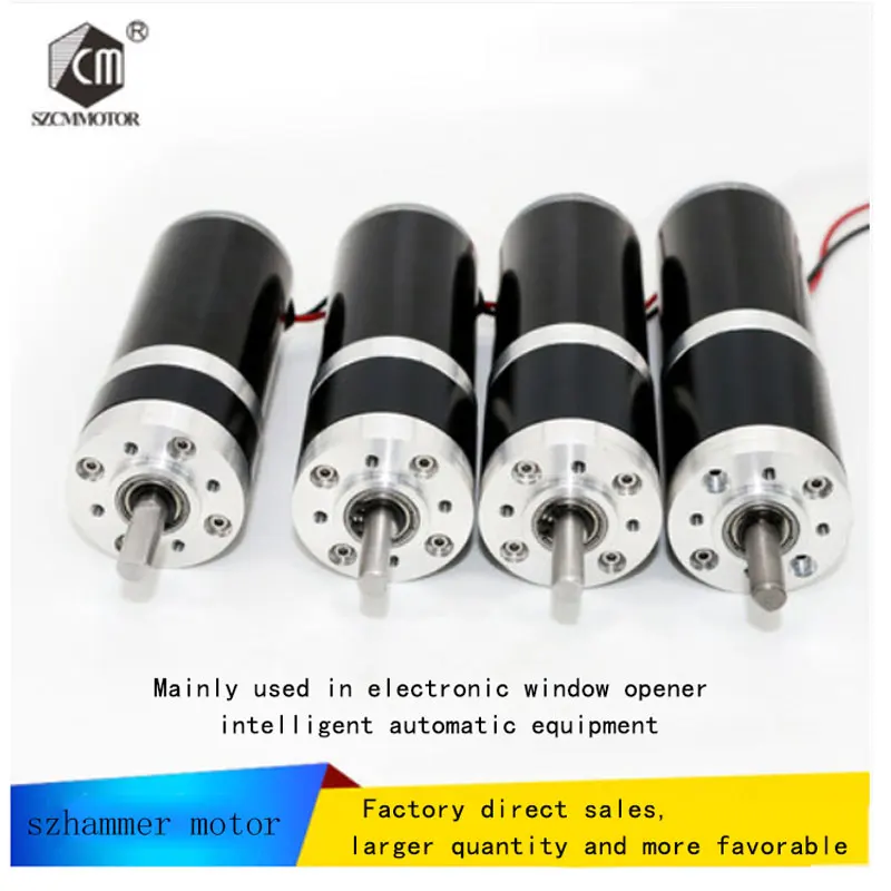 CM32-31ZY miniature all-metal planetary gear motor with brush DC low speed small motor with high torque