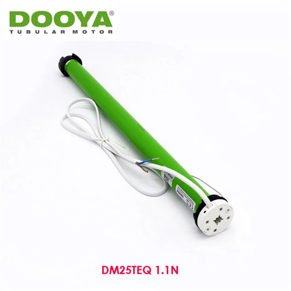 Dooya DM25TEQ 1.1N/1.5N,DM25LEU 1.1N with built-in battery for Rolling/Roman Curtain/Sun Blinds/38mm tube,rf433 remote control