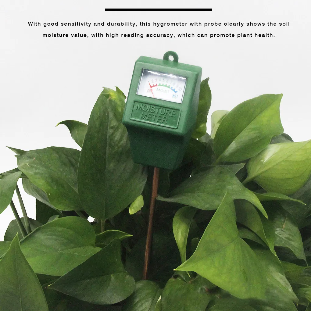 Moisture Tester Metal Plant Humidity Meter Garden Water Detection Flower Soil Sensor Tool