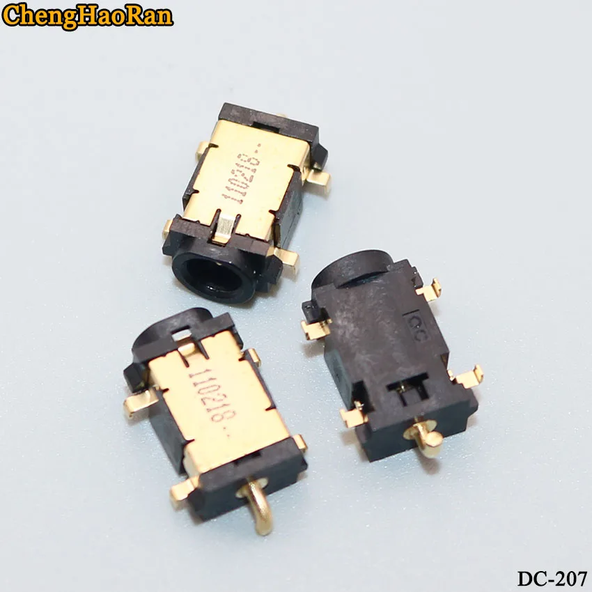 ChengHaoRan 2pcs/lot Laptop DC Power jack Charging socket Connector Female dc jack laptop repair parts replacement