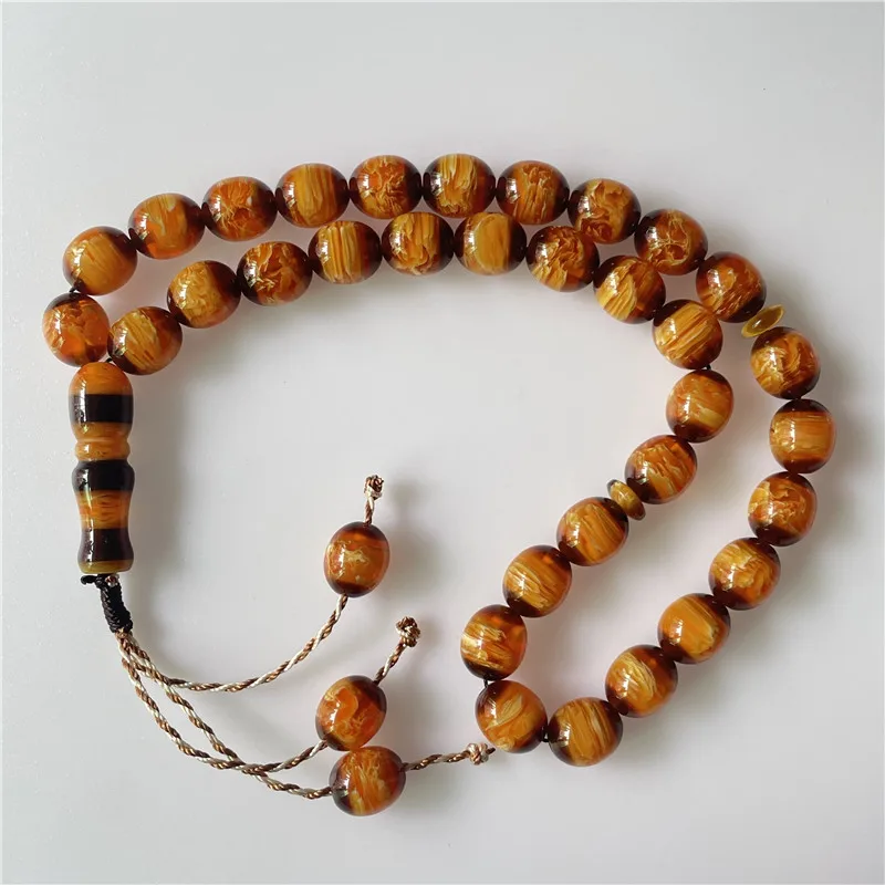 Oval bracelet Meditation Prayer Beads 33 Muslim Islamic Men and Women