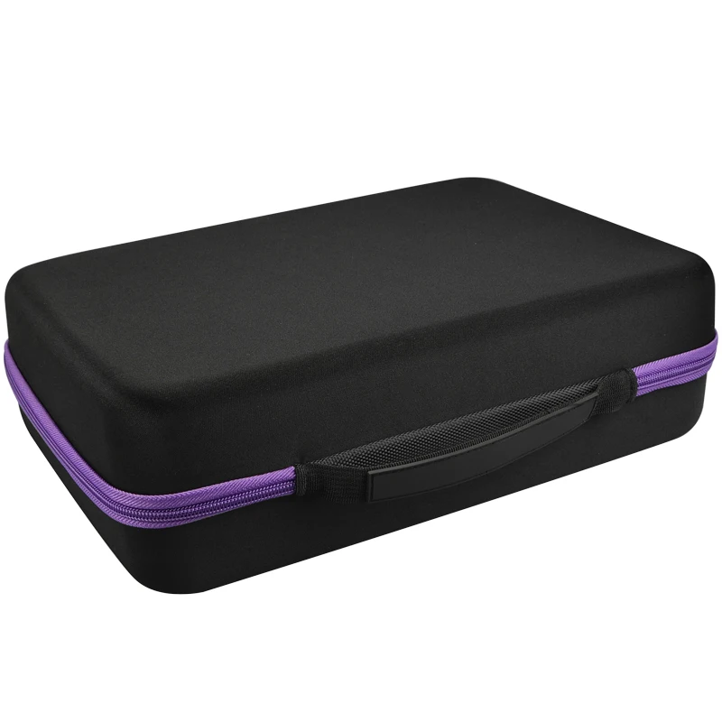 Hold 70 Bottles Traveling Hard EVA Essential Oil Box Pouch Portable Carrying Cases Nail Polish Suitcase Storage Bag Manufacturer