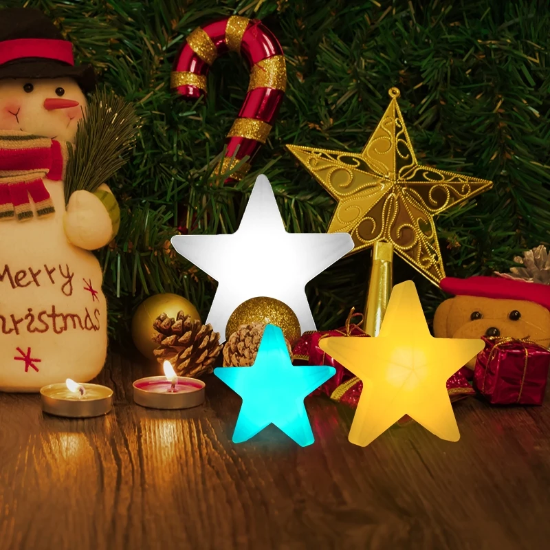 Garden Lights Outdoor Holiday Decoration 2025 LED Lightings Waterproof Star Lamp Party Landscape Lawn Holiday decor