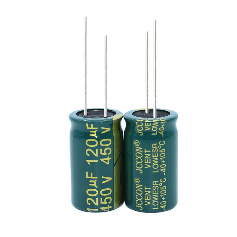 20PCS 450V120UF  120UF 450V  Aluminum  Electrolytic Capacitor  high-frequency  18X30MM