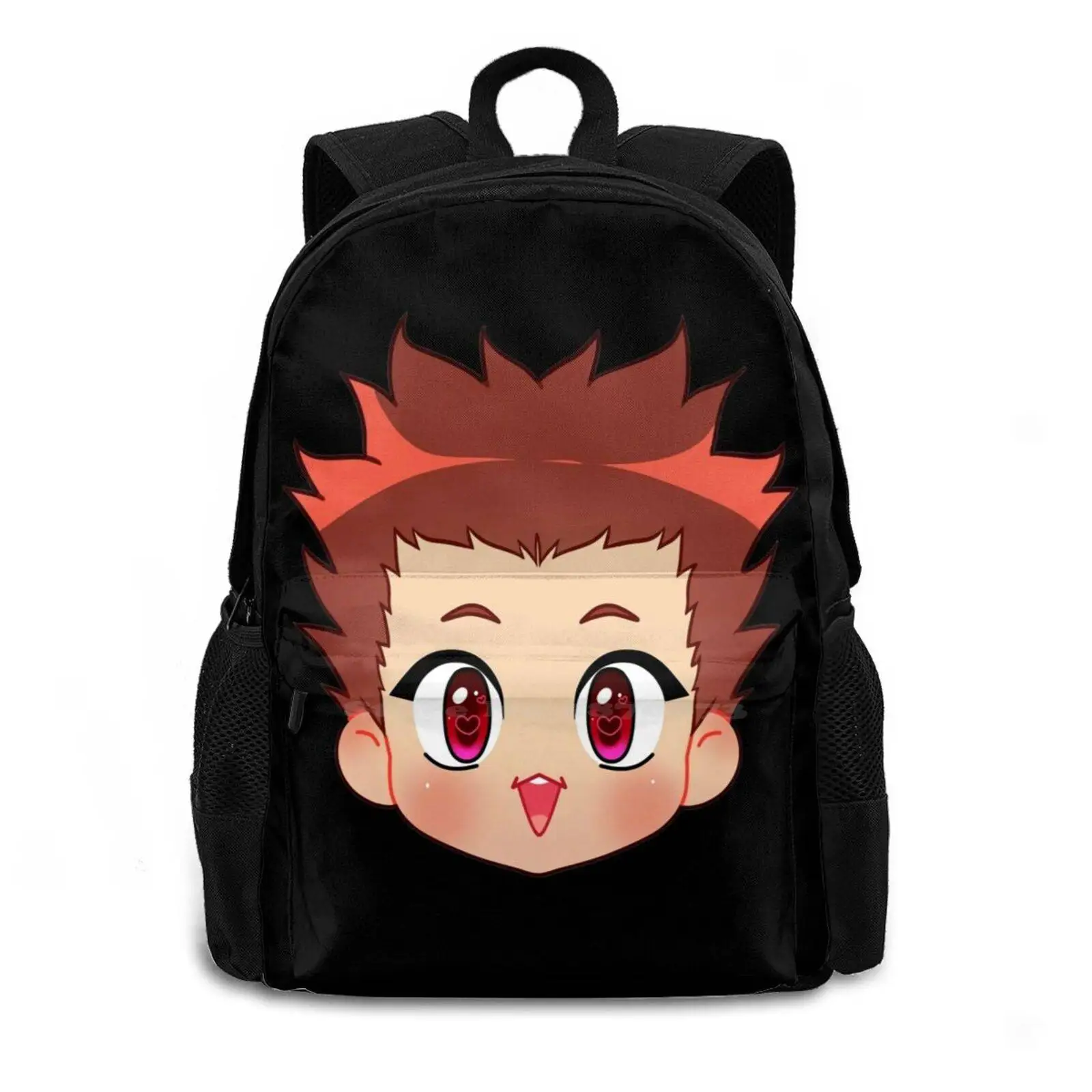 Tendou Backpack For Student School Laptop Travel Bag Haikyu Anime Captains Tendou Oikawa Team Karasuno Manga