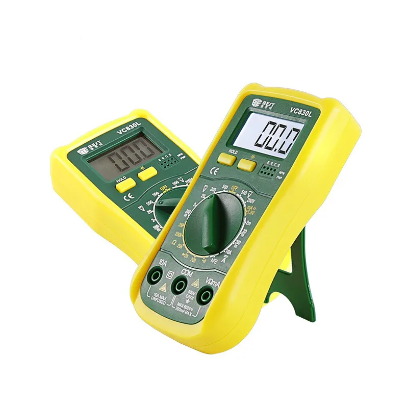 BST-VC830L Multifunction Digital Multimeter Capacitor Resistance Inductance Measuring instrument electrician universal tester