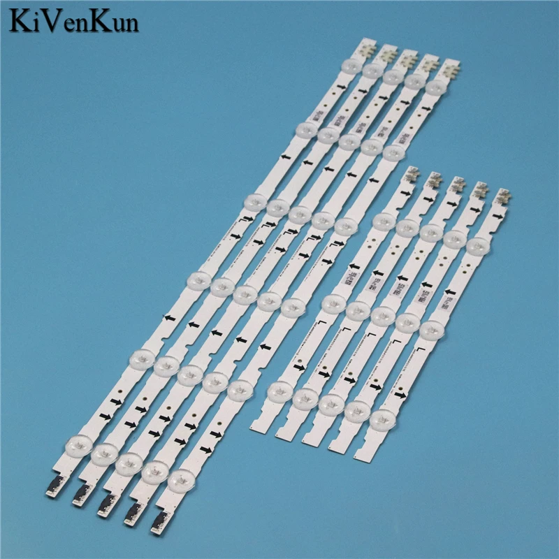 TV'S LED Array Bars For Samsung UN40J6300 UN40J6400 UN40N5300 TV Backlight LED Strip Matrix Lamps Bands Rulers Bulbs