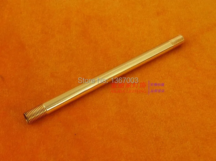 4 قطعة أسود أبيض كروم ذهبي اللون اثنين M10 الأسنان الخارجية مصباح أرضي كروم أنابيب مستقيمة ربط أنبوب أسنان مجوفة