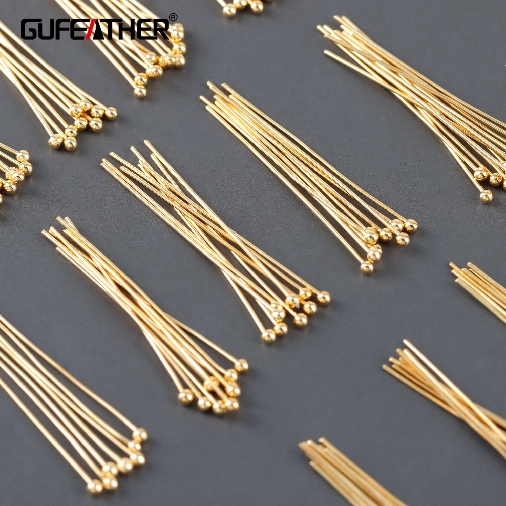 GUFEATHER,25g/lot,M510,jewelry accessories,18k gold plated,copper,pass REACH,nickel free,needle,hand made,jewelry making finding