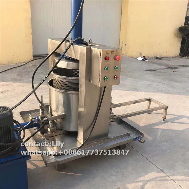 50L Press Juicer Making Machine Hydraulic Juice Extractor For Vegetable