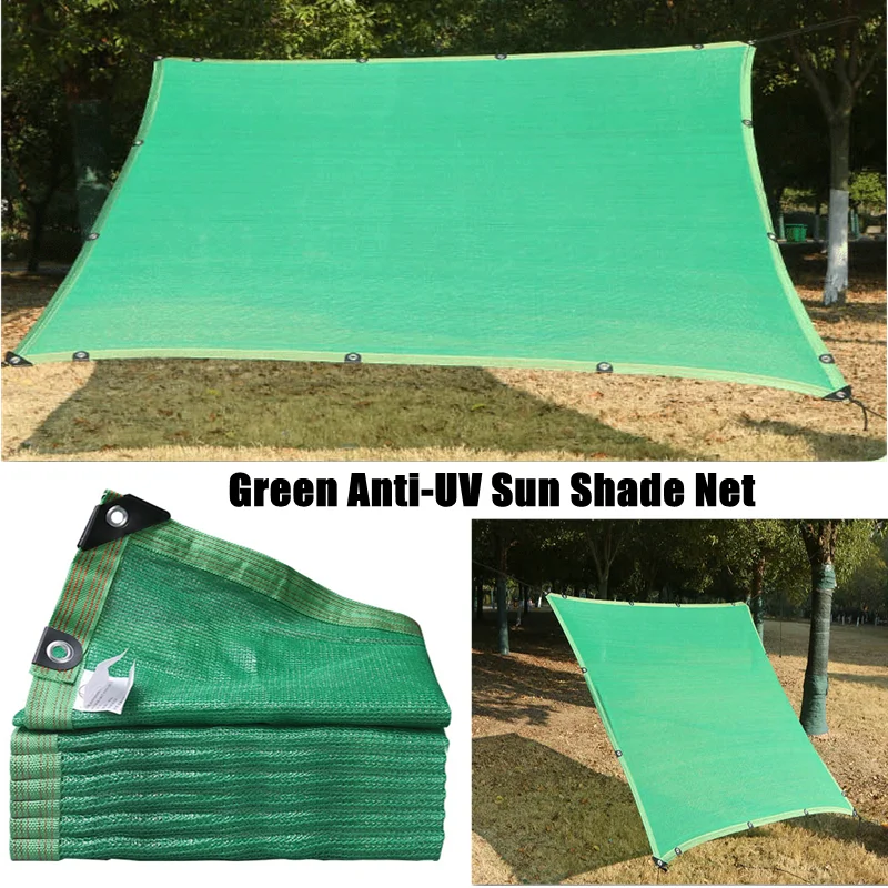 

Green Anti-UV HDPE Sun Shade Net Garden Plant Sunshade Net Courtyard Awning Camping Tent Outdoor Swimming Pool Cover Shading Net