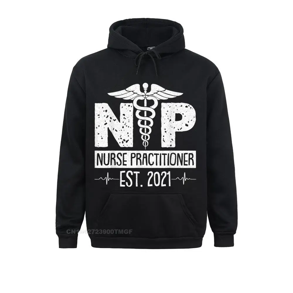 

Nurse Practitioner Est 2021 Nursing NP Grad Student Gift Birthday Summer Men's Hoodies Sportswears Funny Long Sleeve Sweatshirts