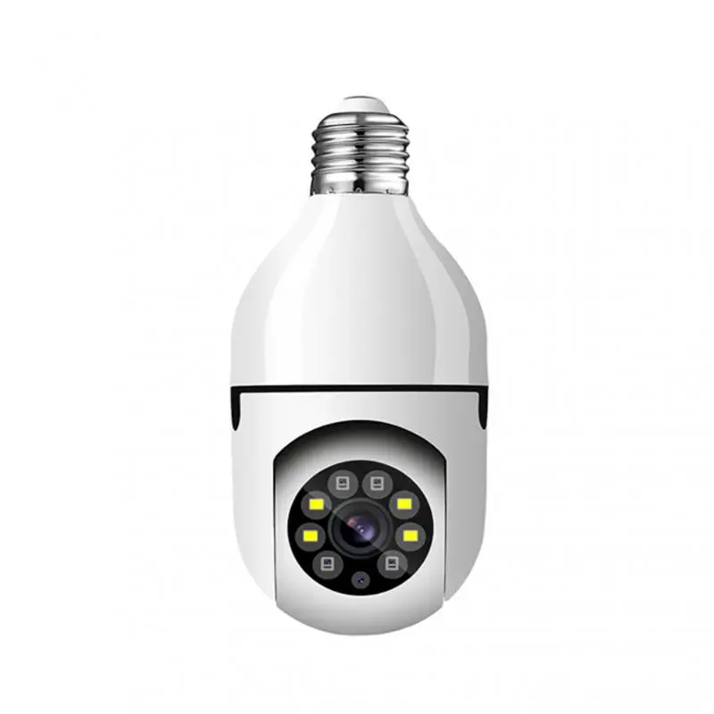 ICSee WIFI 360 Degree Camera 4MP Bulb Panoramic CCTV Two Way Audio Security Protection Wireless Home Camera Indoor