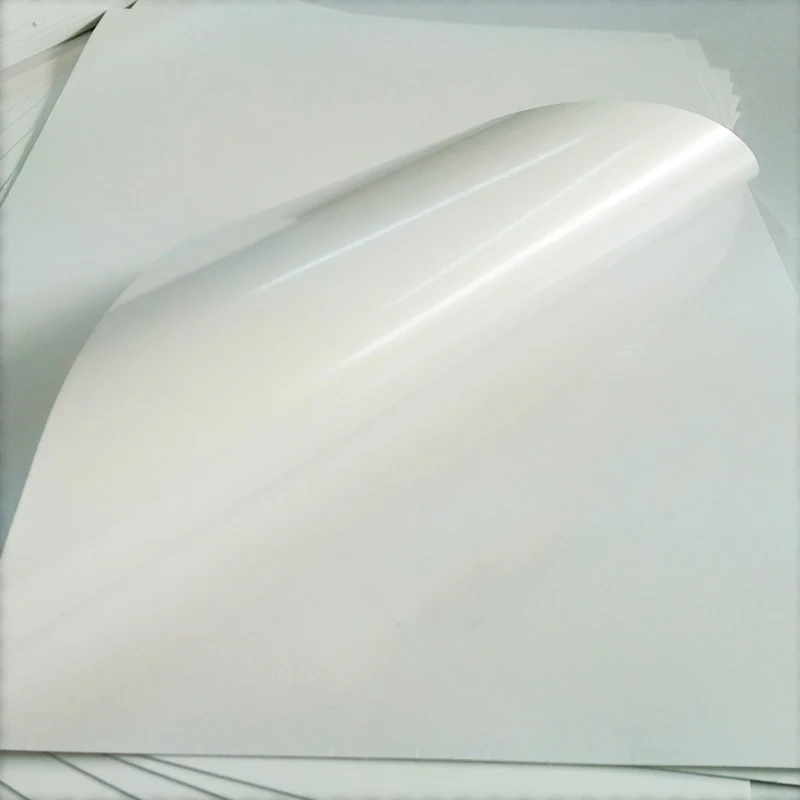 Waterproof A4 Blank Matte White Adhesive Vinyl Sticker Label Paper for Laser Printer