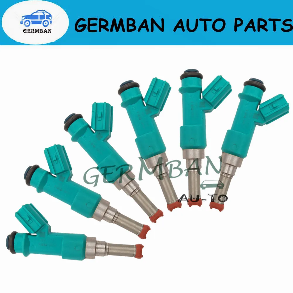 

6Pcs 23250-0P010,FJ1084,232090P010,2320931090 Fuel Injectors For Toyota Highlander Sienna 2011-2016 Lexus ES350 2013-2018