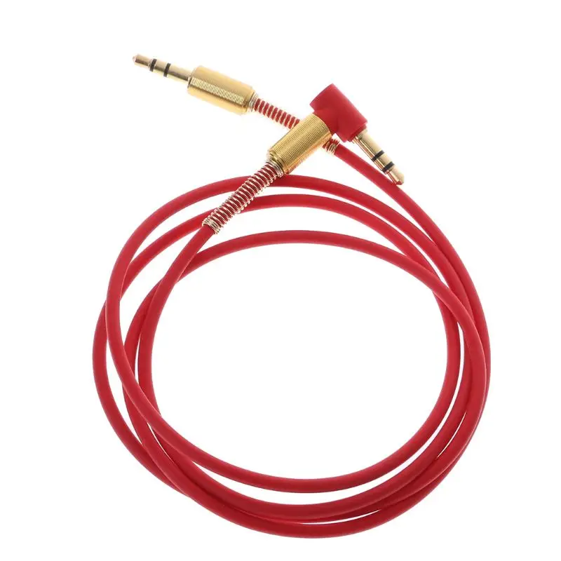 

New Car Aux Audio Cable 3.5mm Jack Male to Male HIFI Universal Stereo Audio Cable with 90 Degree Angle