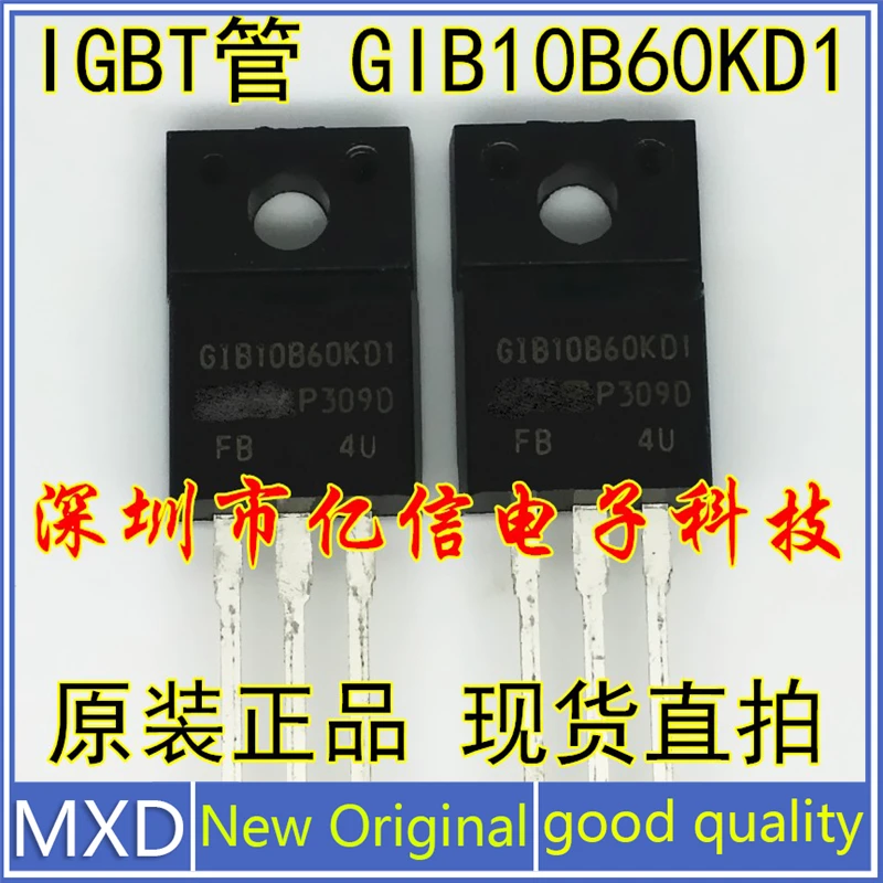 5Pcs/Lot New Original GIB10B60KD1 Import Field Effect Mos Tube IRGIB10B60KD1 IGBT Tube Good Quality