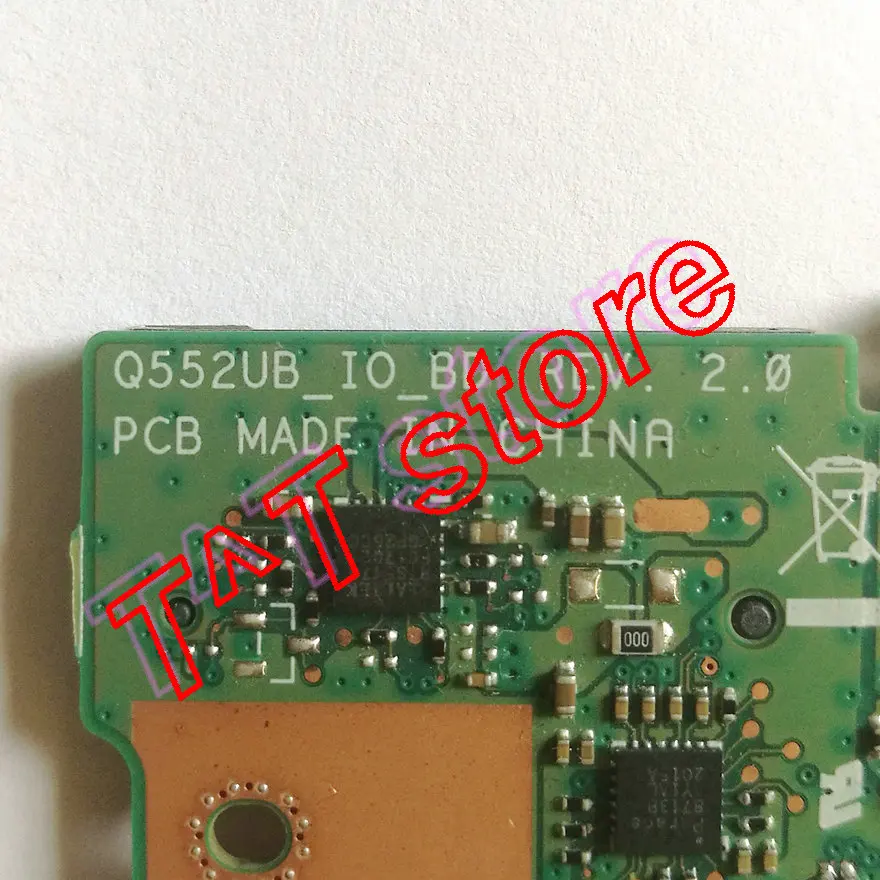 original for Q552U Q552UB USB AUDIO SD card reader IO board Q552UB_IO_BD test good free shipping