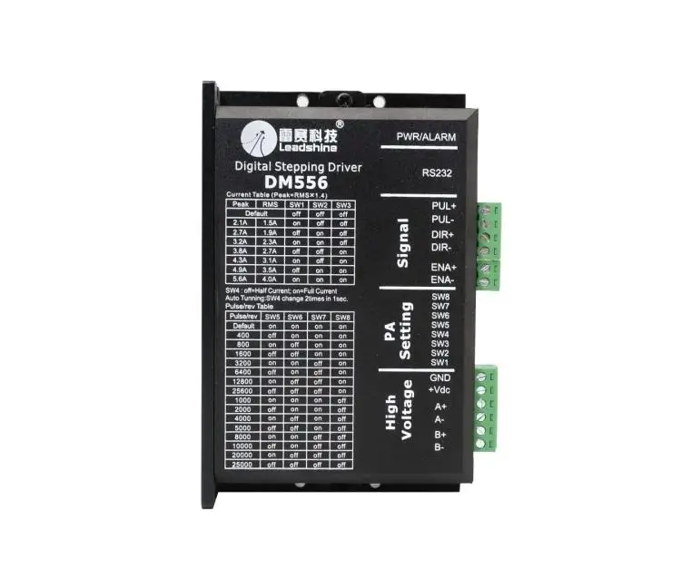 

DM556 DM856 Two-phase 57 86 Stepper Motor Driver Controller Engraving Machine Accessories