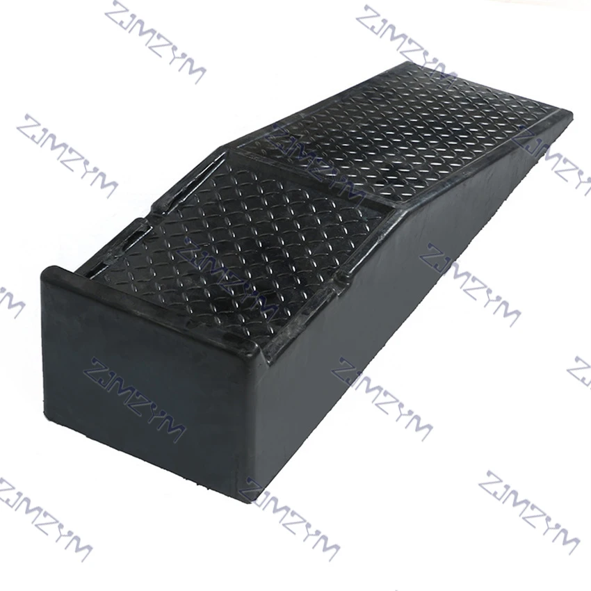 1000X300X220mm Bracket Change Oil Ramp Non-slip Slope Ramp Temporary Plastic Auto Maintenance Ramp Car Repair Rubber Slopes