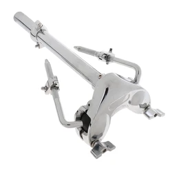 Solid Tom Holder Stand Bracket Drum Set Lightweight Durable Drum Rack Mount Bracket Arm Stand Musical Instrument Parts