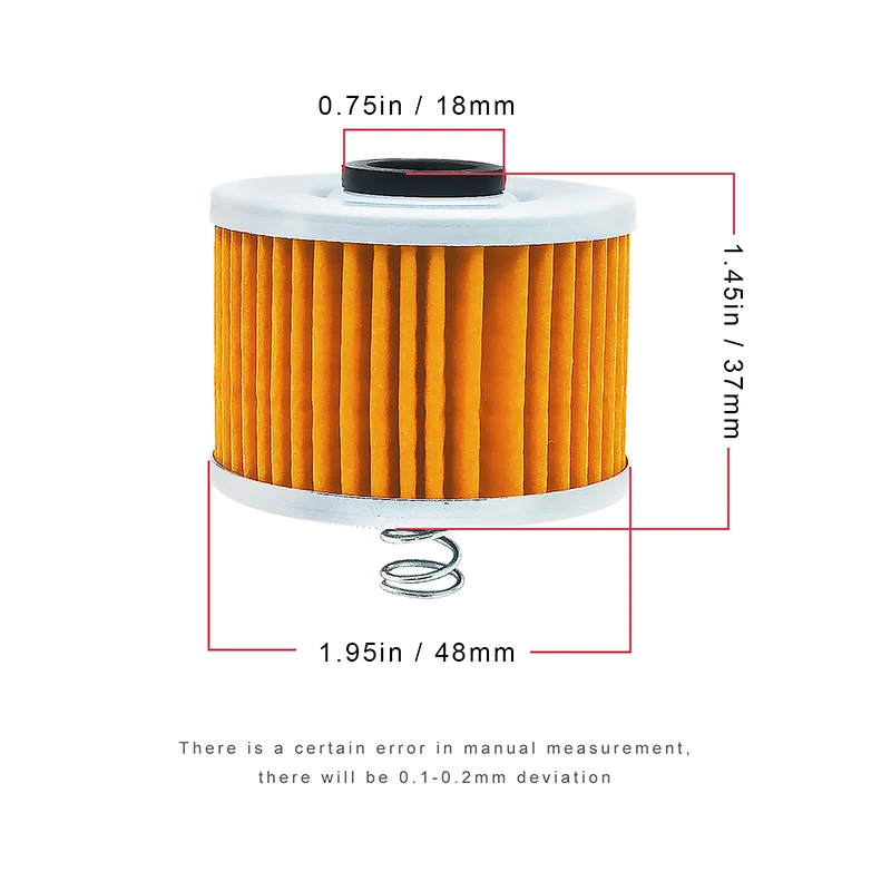 فلتر زيت الدراجة النارية لباجاج 100 بوكسر CT100 115 عيار 130 بوكسر BM150 135 بولسار ياماها YS125 150 بيسون إندونيسيا FZ16