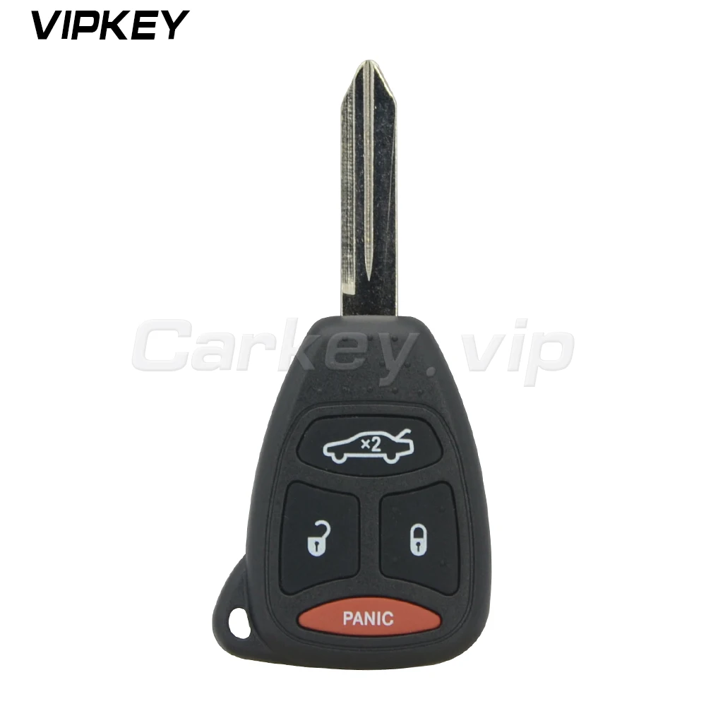 

Remotekey 5pcs Remote Key Fob case M3N5WY72XX OHT692713AA OHT692427AA For Chrysler Dodge Jeep 3 Button With Panic