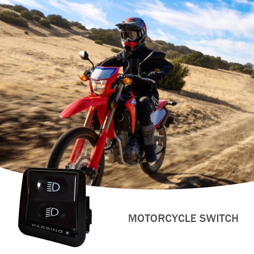 Motorcycle Start High/Low Beam Light Headlight Horn Turn Signal Button Switches Accessories For GY6 ATV Dirt Bike Moped Scooter