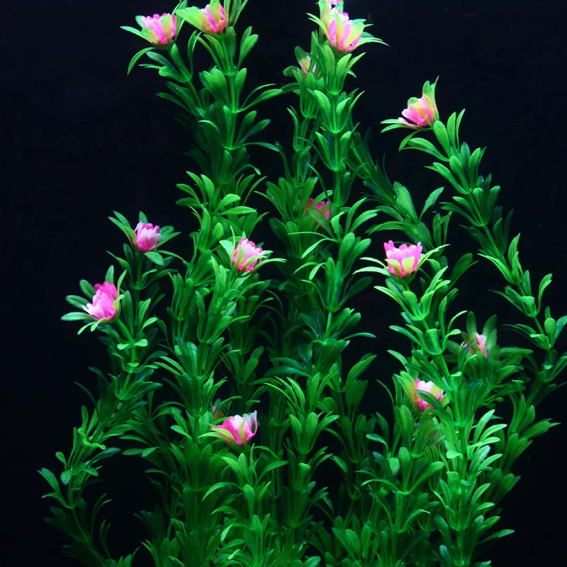 80cm Tropical Grass Large Artificial Aquatic Plant Plastic Water Grass High Quality Fish Tank Tree For Home Ocean Aquarium Decor