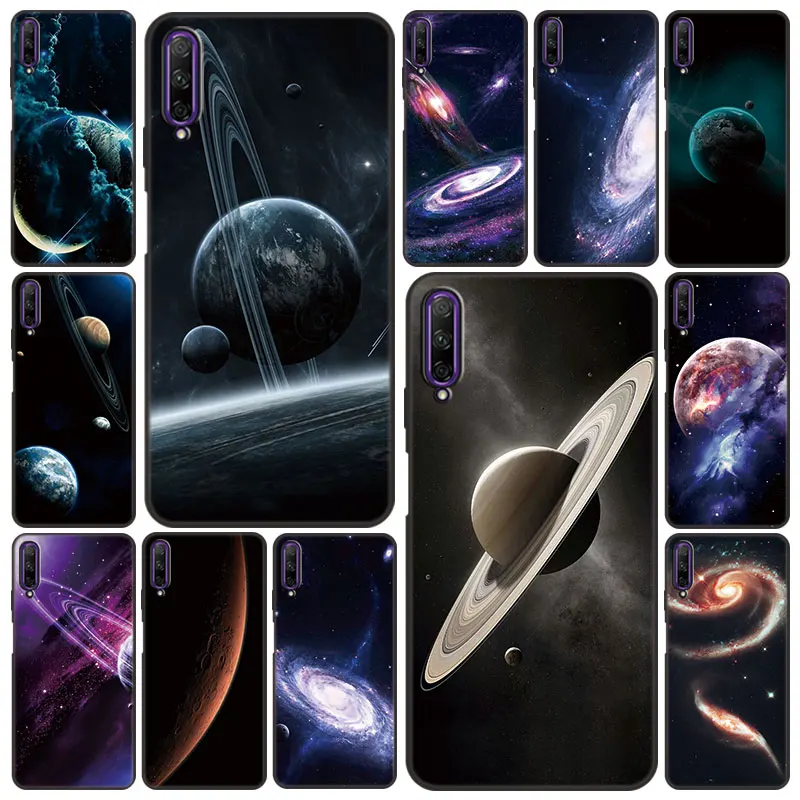 Space For Galaxy Universe Phone Case For Huawei Y9A Y7A Y9S Y8S Y6S Y5P Y6P Y7P Y8P Y5 Lite Y6 Y7 2018 Y9 Prime 2019 Black Cover